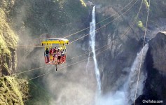 Tarabita Río Pastaza Baños