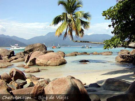 Praia Aventureiro, Postal de Ilha Grande