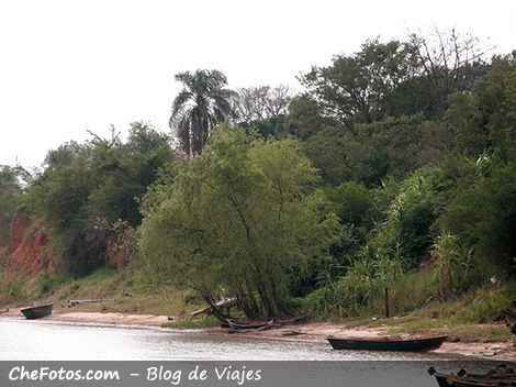 Empedrado, barrancas del Paraná