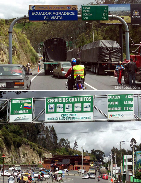 Frontera Ecuador Colombia