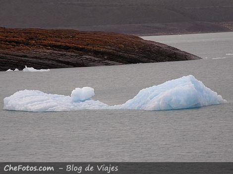 Témpano de hielo en Lago Argentino