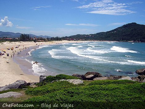 Foto panorámica Playa de Ferrugem