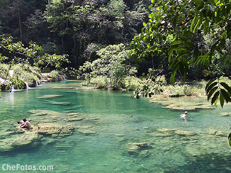 Piletas Fosas Semuc Champey