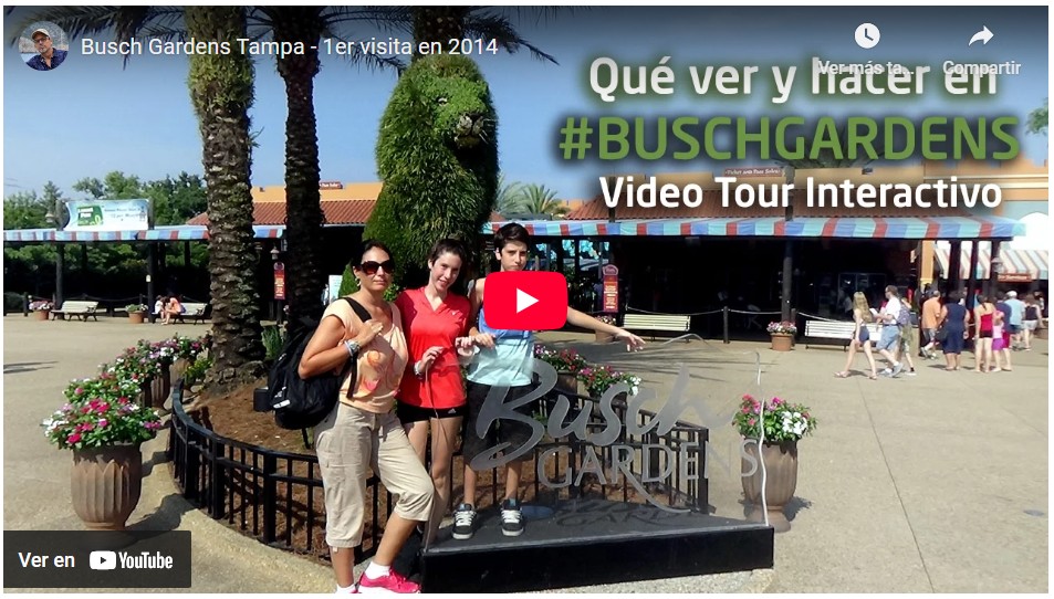 Busch Gardens en familia
