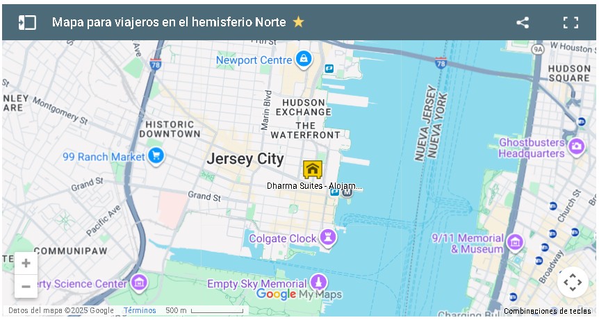 Mapa Google New Jersey Dharma Suites