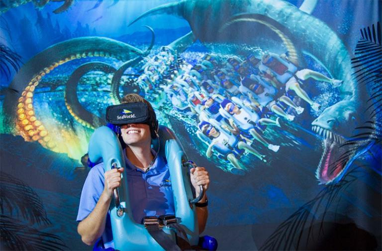Qué pasó con la montaña rusa + realidad virtual?