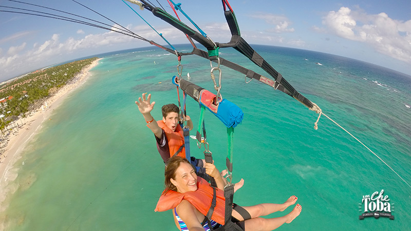 Parasailing en Punta Cana