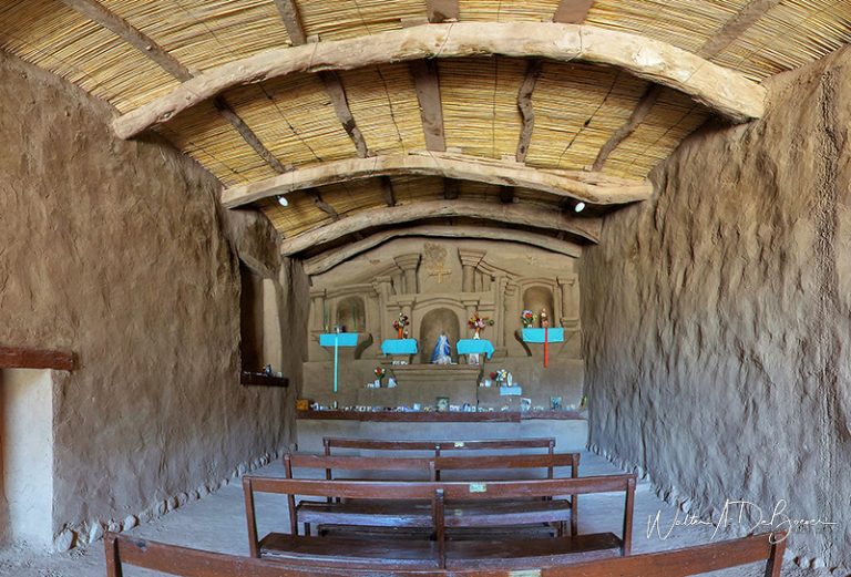La iglesia de Anillaco en Catamarca