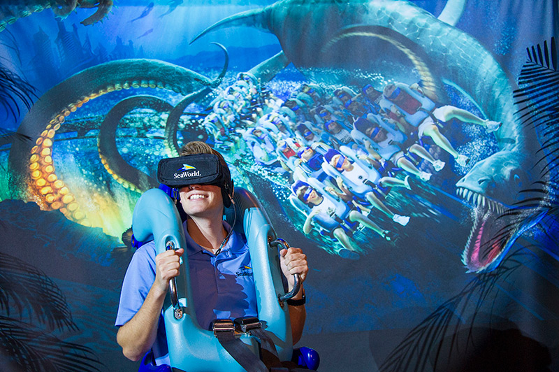 Montaña rusa Kraken VR ya no está en SeaWorld Orlando