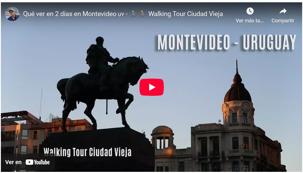 Video recorriendo Montevideo en 2 días
