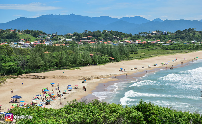 Playa de Gamboa, Garopaba - Sur de Brasil