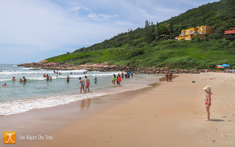 Playa de Gamboa, Garopaba - Sur de Brasil