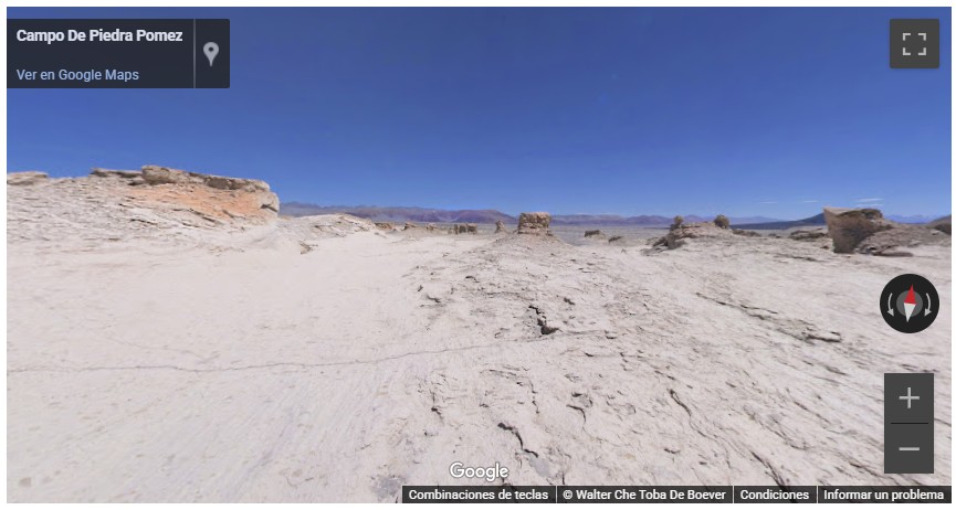 Tour Virtual Campo de Piedra Pómez