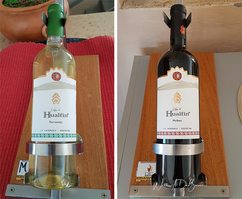 Vino de Hualfín. Bodega Municipal. Torrontés y Malbec