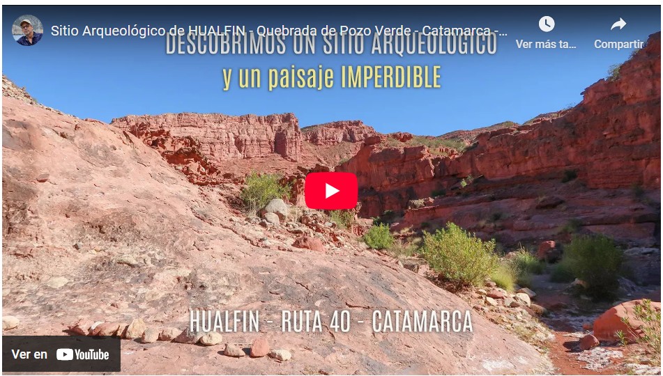 Video Pozo Verde Hualfin Catamarca Ruta 40