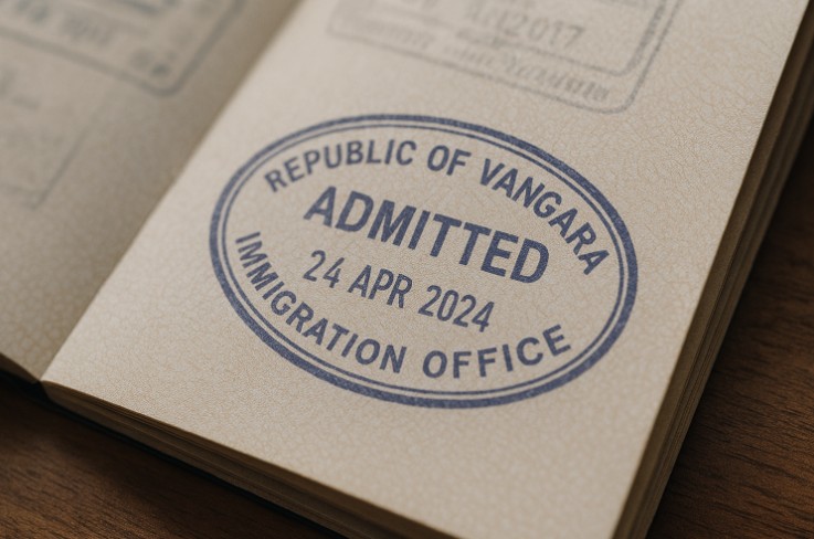 No me sellaron el pasaporte al salir de los Estados Unidos