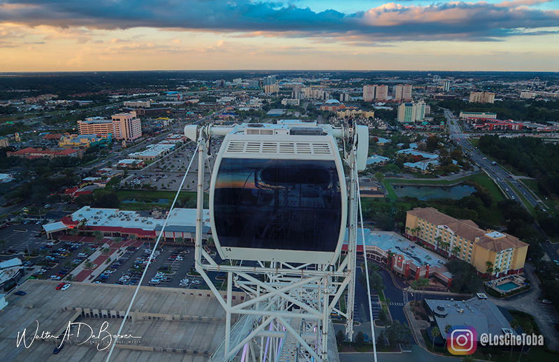 La rueda observatorio panorámica de Orlando