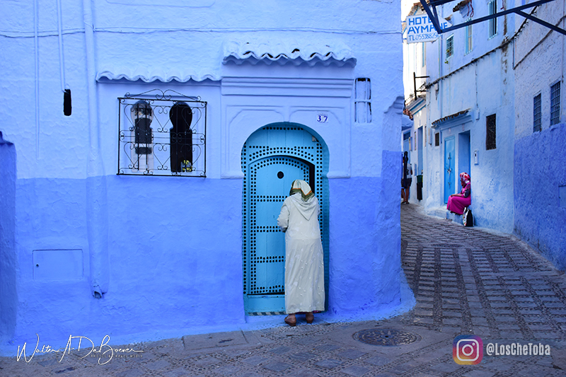 La ciudad azul de Marruecos