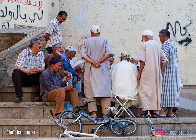 Fotografía  de viajes - Gente en la Medina de Fez