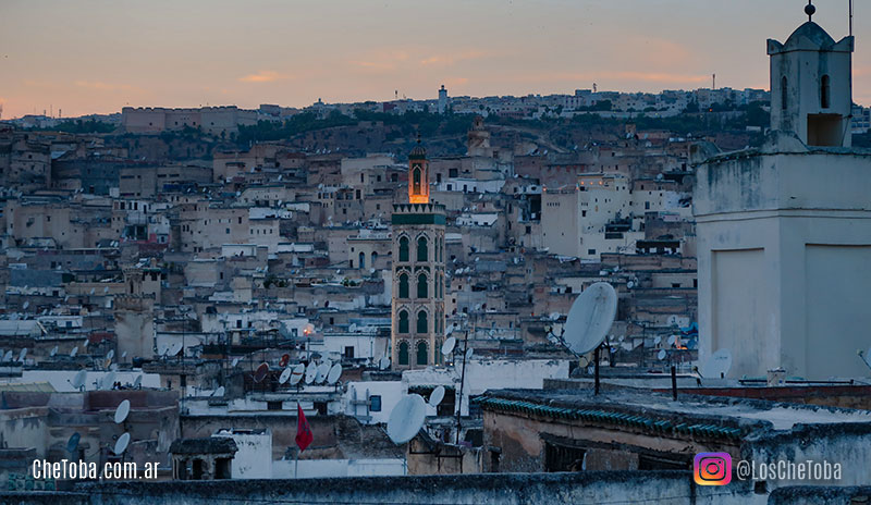 Ciudad de Fez o fes en Marruecos