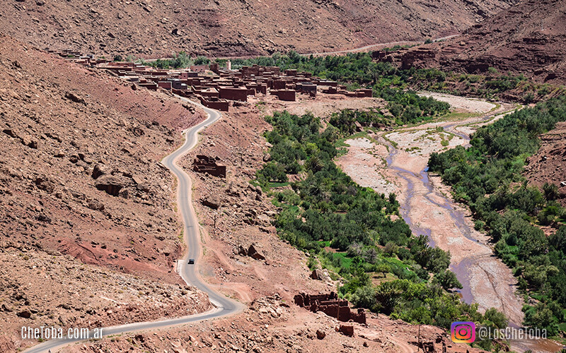 Pueblos en la ruta a Ouarzazate