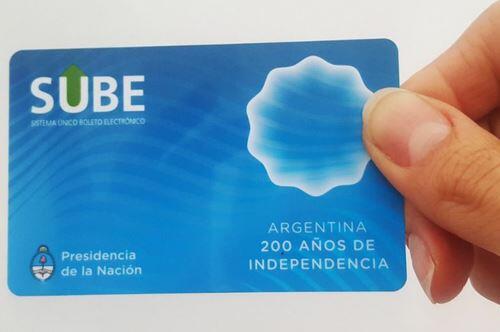 Tarjeta Sube