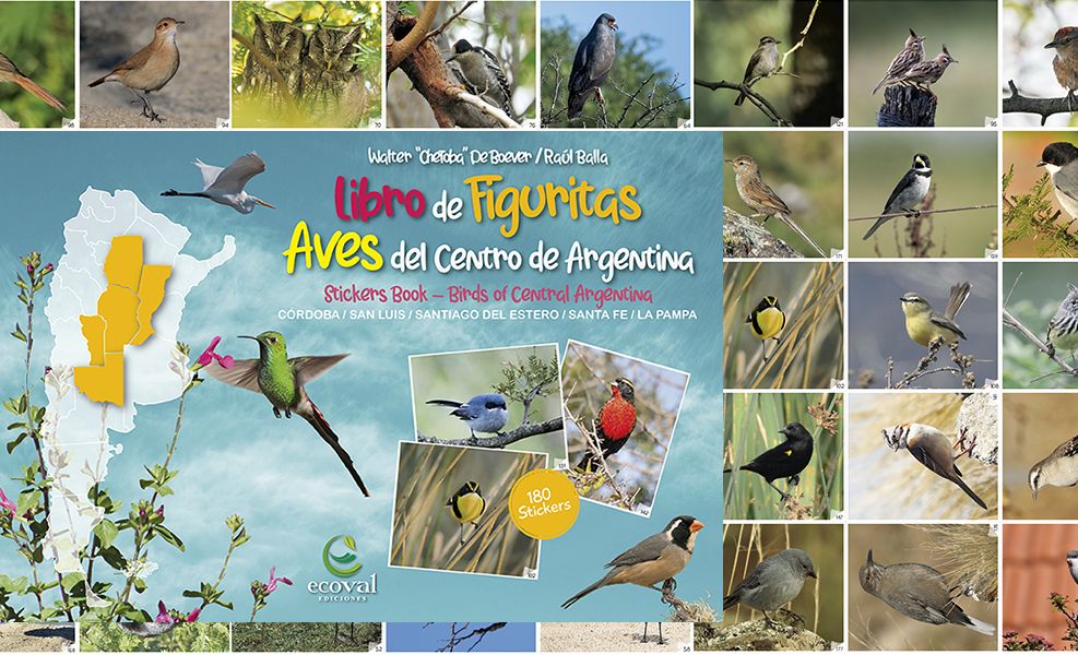 Mis libros de Figuritas de Aves de la Argentina