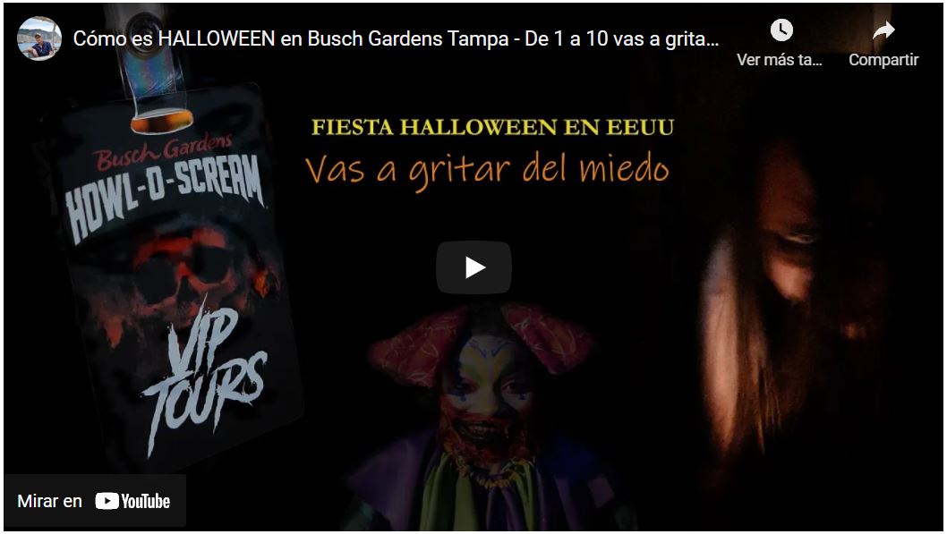 Halloween en Busch Gardens Tampa