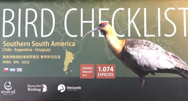 Aves de Argentina Check list
