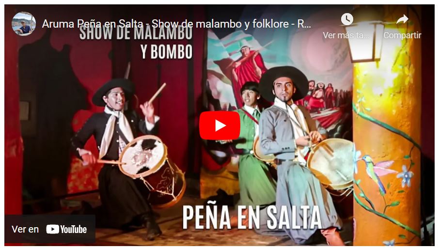 Video Show Folklore en Salta