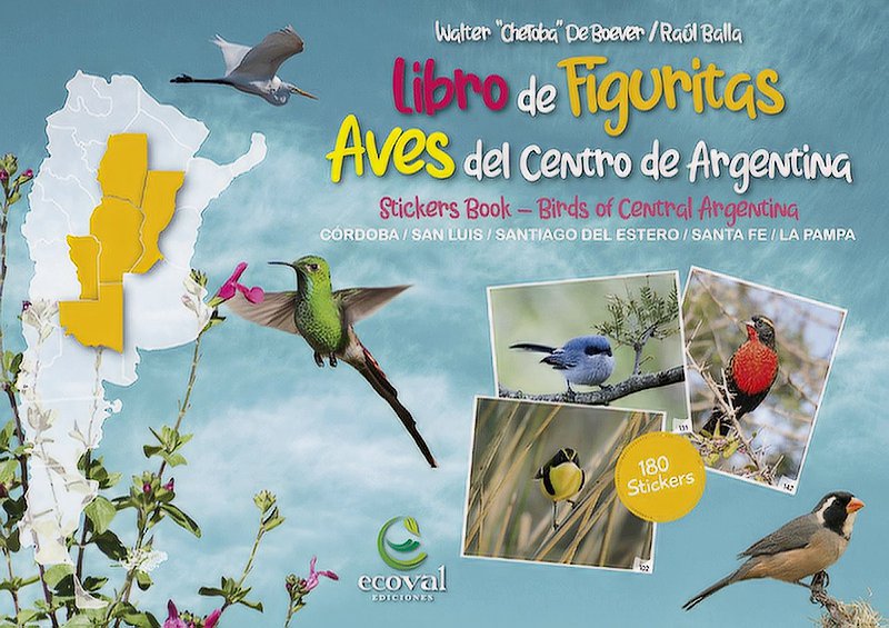 Libro de Figuritas de Aves Che Toba Ecoval Ediciones