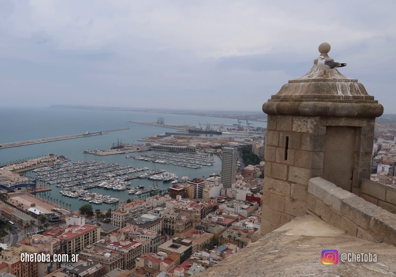 Vista desde el Castillo de Alicante