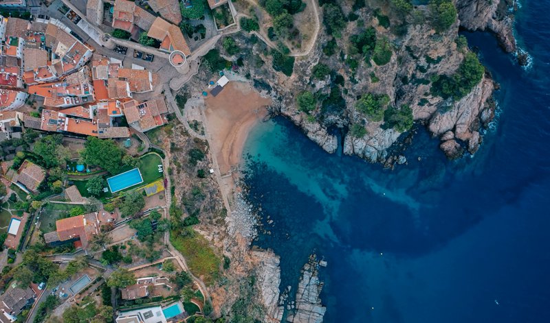 Tossa de Mar ciudad amurallada