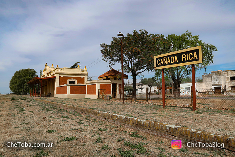 La vieja estación de Cañada Rica