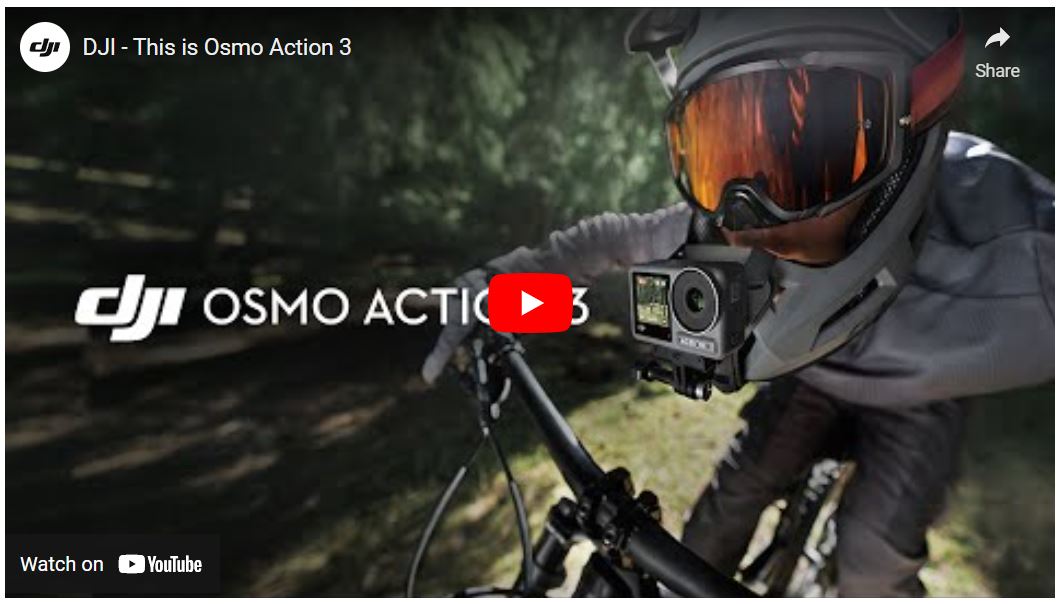 Video oficial DJI Osmo 3 Action