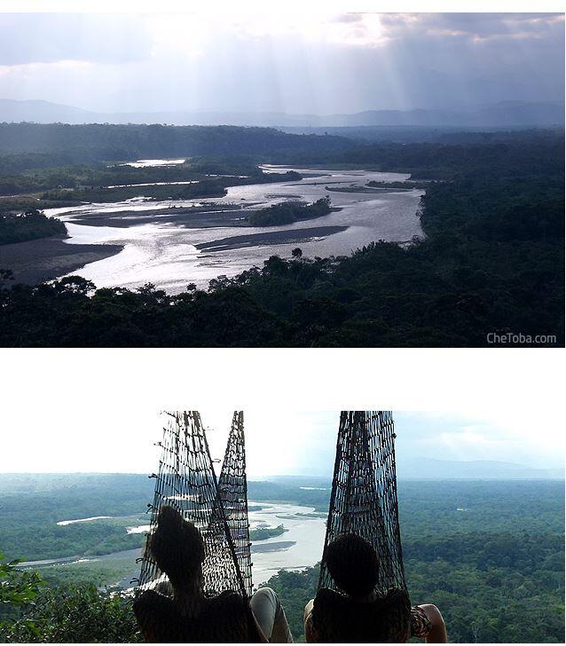 Nacimiento del Río Amazonas en Ecuador