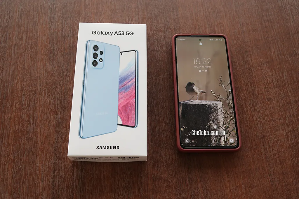 Samsung A53 5G unboxing