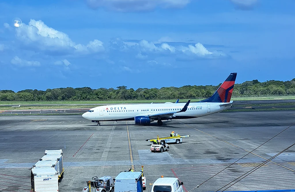 viajar a EEUU aerolinea bandera americana