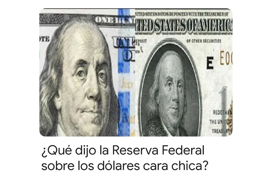 novedades EEUU billete 100 dolares cara chica