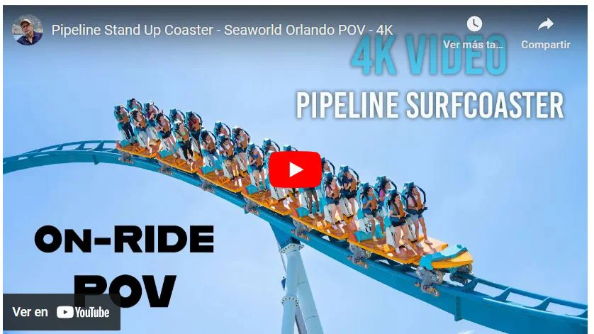 Video On Ride Pov Pipeline Orlando