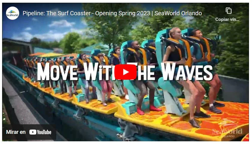 Pipeline SeaWorld Orlando Trailer Oficial (Render 3D)