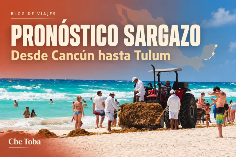 sargazo en México pronóstico