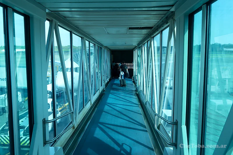 Puente de embarque aeropuerto de Panamá
