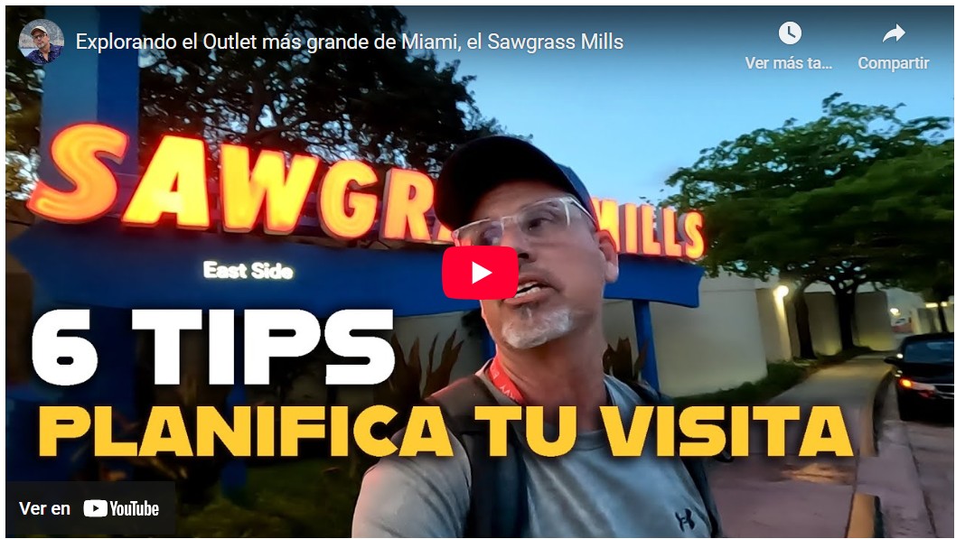 Sawgrass mills outlet video reseña