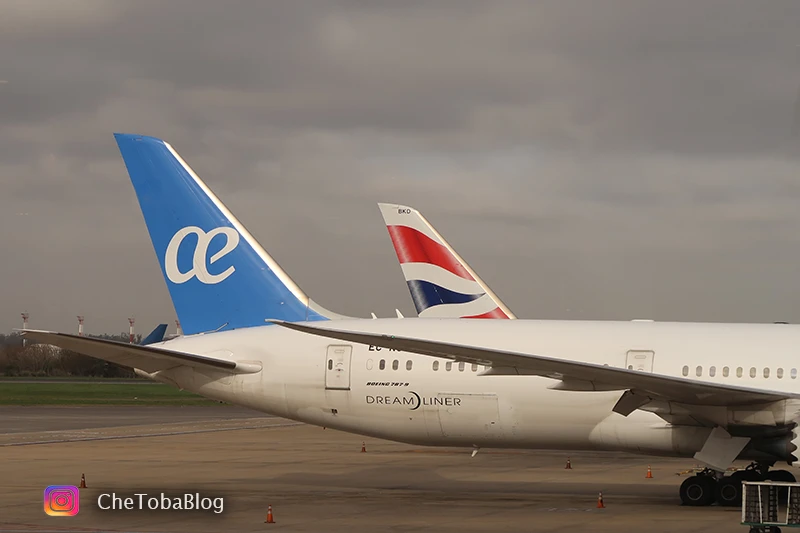 aviones compañías internacionales en Ezeiza Argentina