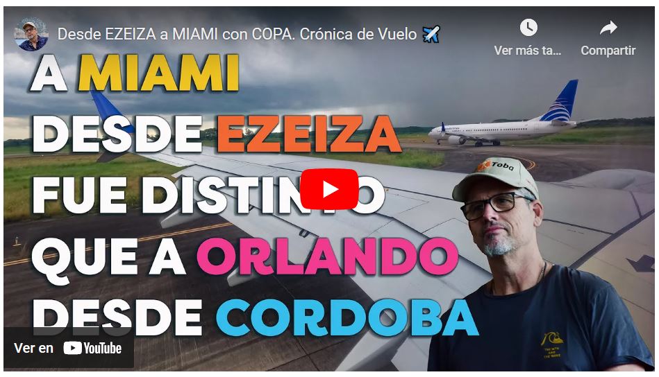 Ezeiza Miami Copa Airlines