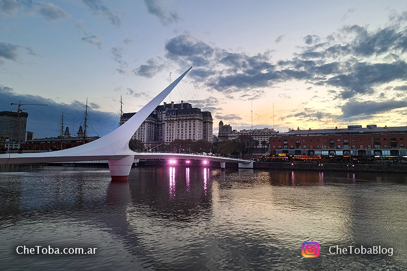 Puente de la Mujer, Puerto Madero, Buenos Aires