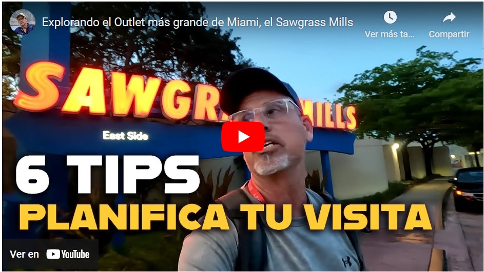Video Visita al shopping Sagwrass Miami