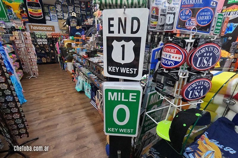 Tienda de Souvernirs en Cayo Hueso
