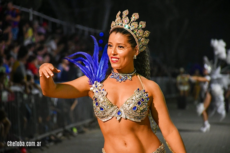 Flavia Pérez, Carnaval Villa Nueva 2024